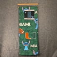thumbnail image 1 of Disney Stitch and University of Miami Beach Towel, 1 of 4