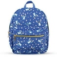thumbnail image 1 of Disney Stitch with Flowers Mini PU Leather Backpack Purse with Adjustable Straps 10 In LSPM18YT, 1 of 7