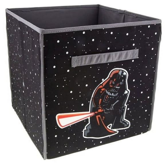 Disney Star Wars Darth Vader and Stormtrooper Storage Bin, Black
