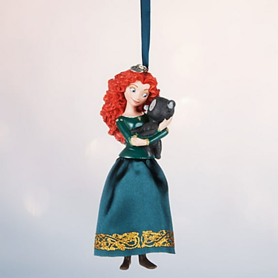 Disney Store 2016 Brave Princess Merida Sketchbook Christmas Ornament New Tags