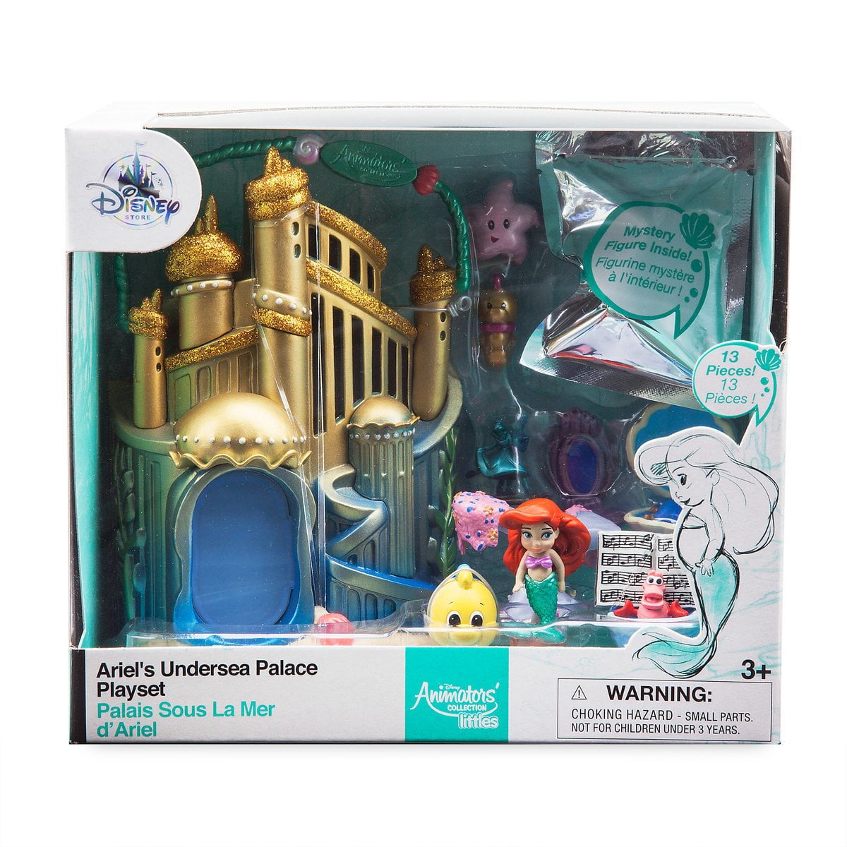 Ariel micro playset deals