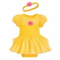 thumbnail image 1 of Disney Store Belle Baby Dress Up Bodysuit Costume with Headband 18 24 Months Beauty and the Beast, 1 of 1