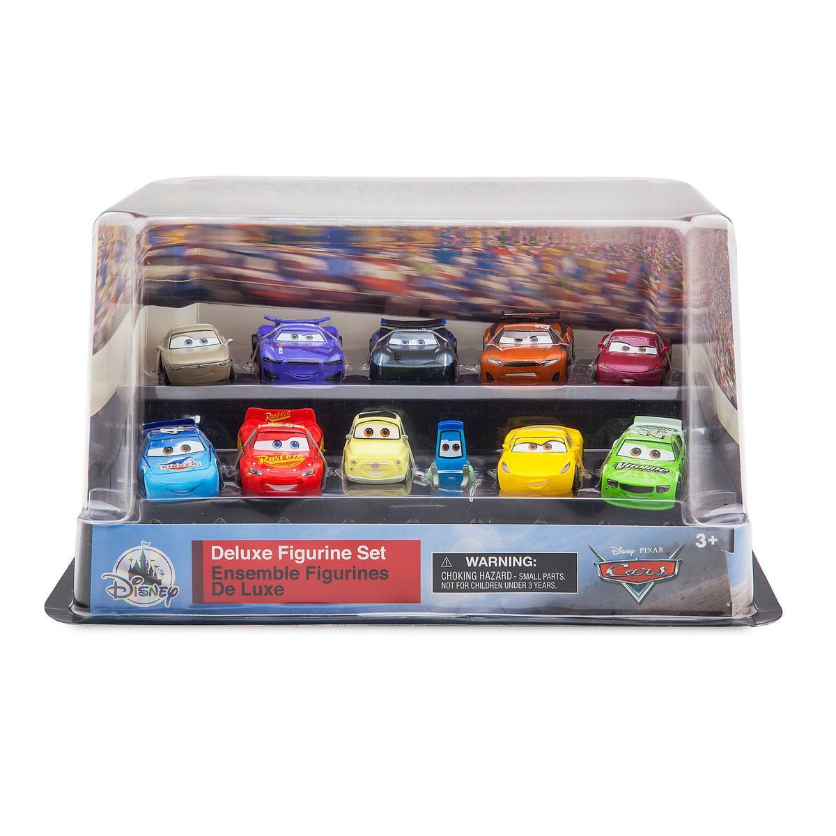 Disney Store Ensemble voiture miniature Flash McQueen, Disney Pixar Cars :  Sur la route