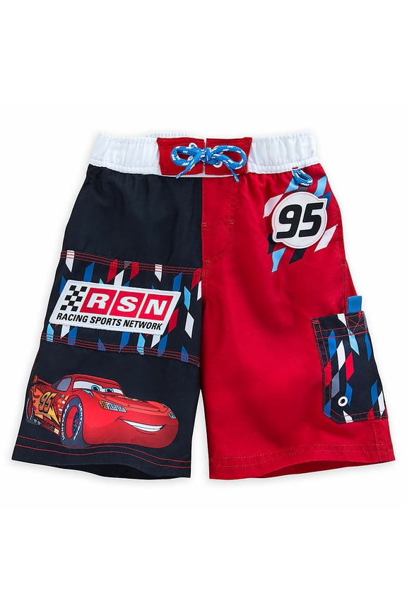 Store Cars Lightning McQueen Swim Trunks Shorts Boy Size 5/6