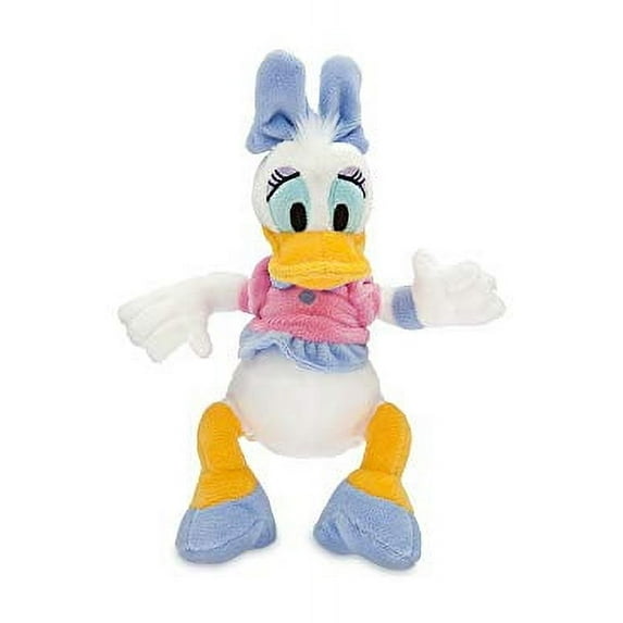 Disney Store Daisy Duck Mini Bean Bag Plush 9 inc New with Tag