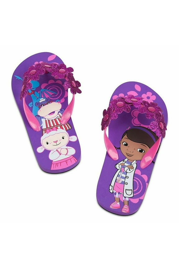 Store Doc Mcstuffins Flip Flops Sandals Shoes Girl Size 13/1