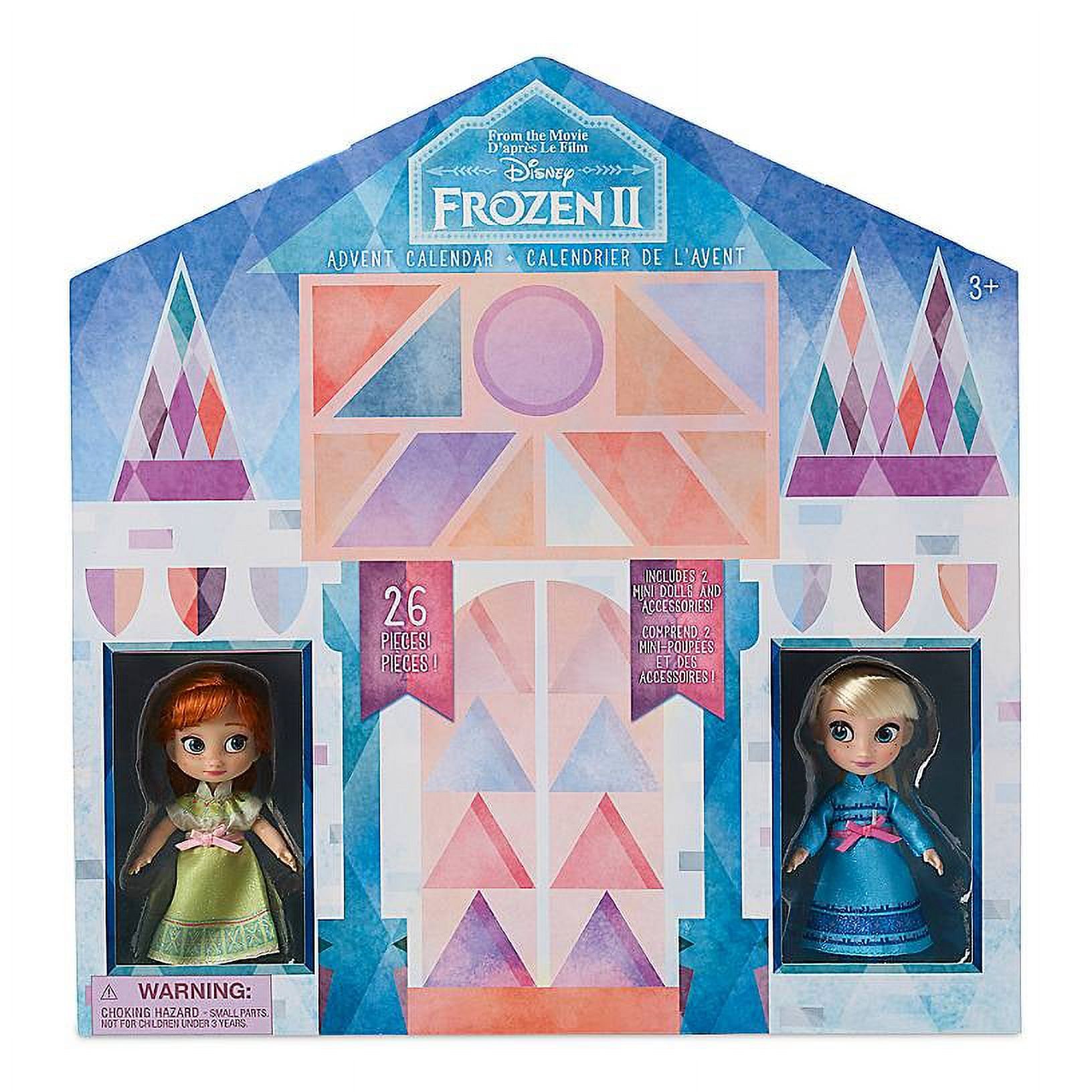 Disney Store Elsa Anna Frozen 2 Advent Calendar New with Box - image 1 of 4