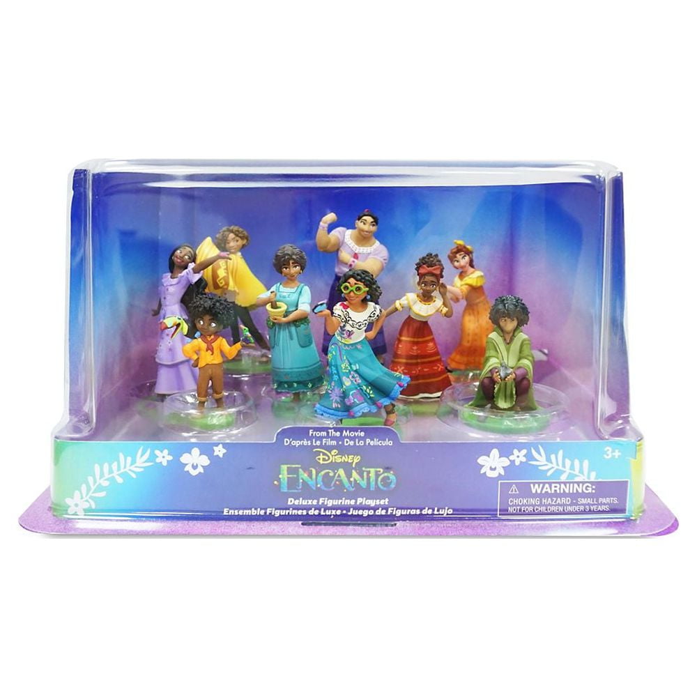 Set de 3 mini figurines Polochon, Sébastien et Eureka Disney Showcase