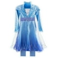 thumbnail image 1 of Disney Store Frozen 2 Elsa Travel Costume Dress Set Girls Kids Size 7/8 Medium, 1 of 5