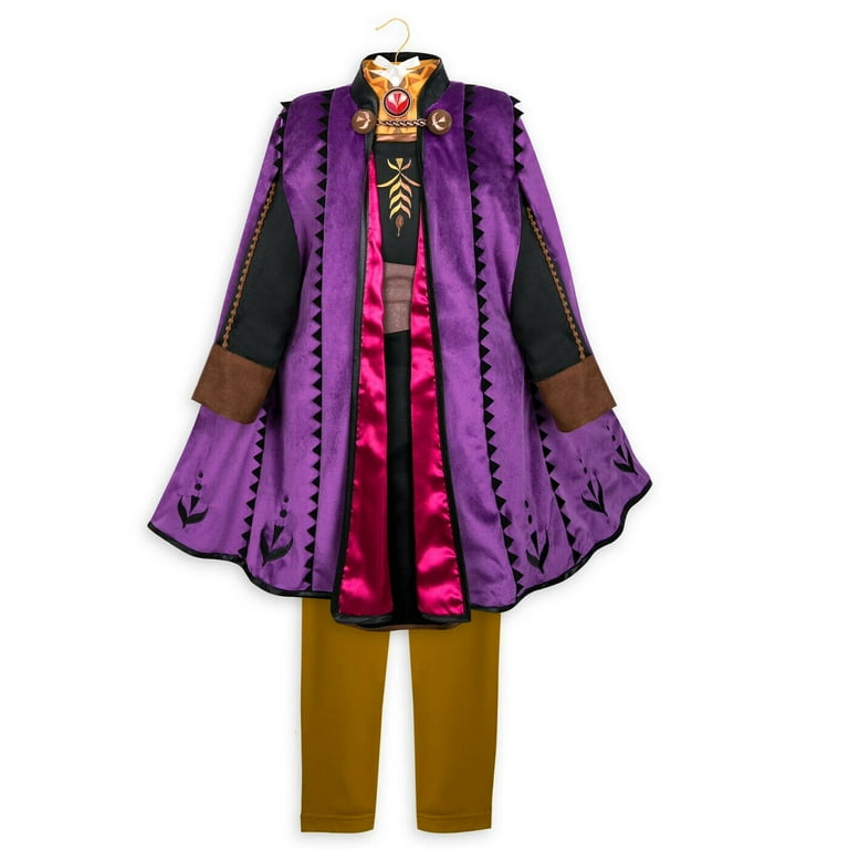 Disney Queen Anna Costume Child Dress Cape Disney Queen Anna Costume Child Dress Cape