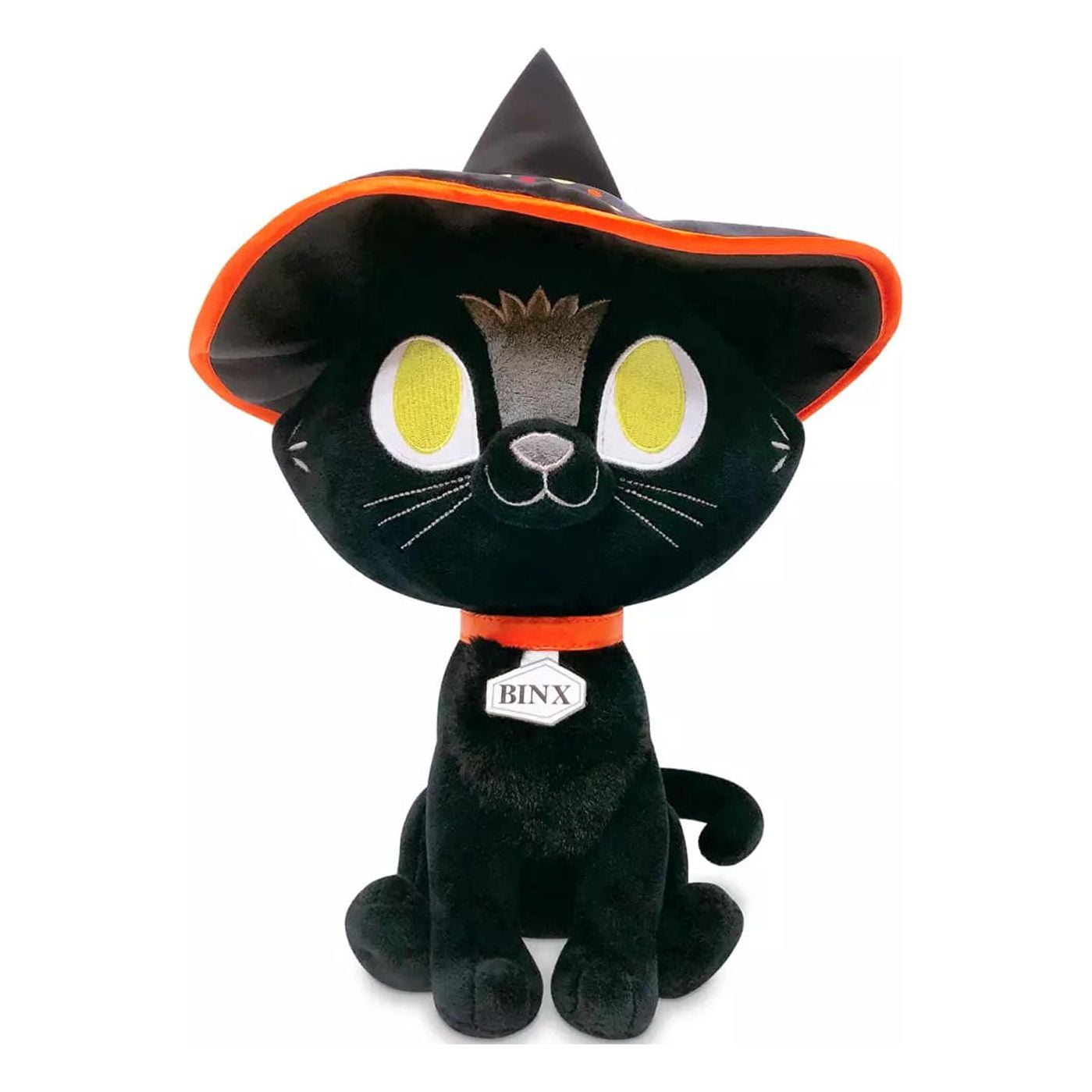 Disney Store Hocus Pocus Binx Cat Stuffed Animal Toy Doll Plush 15" H
