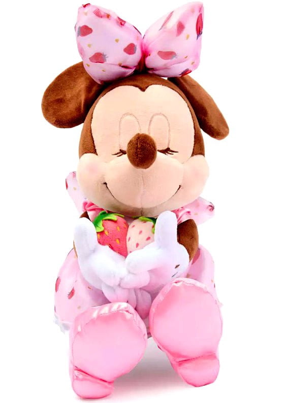 Disney Store Japan Strawberry Minnie Mouse Plush - Walmart.com