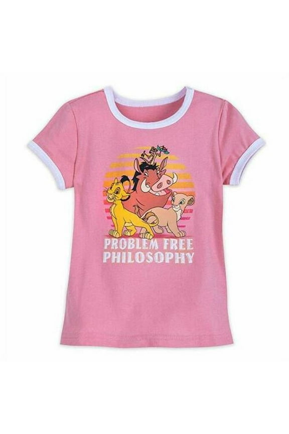 Store Lion King Costume T Shirt Tee Girls Size XL 14 Simba Nala Pumbaa Timon