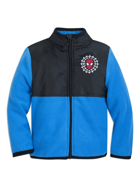 Spider-Man Boy Fleece Jacket Size 7/8