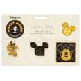 thumbnail image 1 of Disney Store Mickey Memories August Pin Set of 3 Limited Release New with Card, 1 of 2