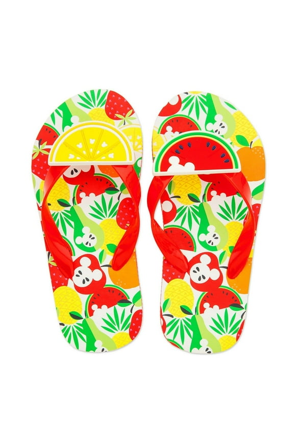 Store Mickey Minnie Mouse Fruit Flip Flops Kids Sandals 2/3