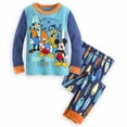 thumbnail image 1 of Disney Store Mickey Mouse 2 PC Long Sleeve Tight Fit Cotton Pajama Set Boy Size 4, 1 of 1