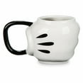 thumbnail image 1 of Disney Store Mickey Mouse Glove Sculptured Ceramic Coffee Cup Mug 20oz, 1 of 2
