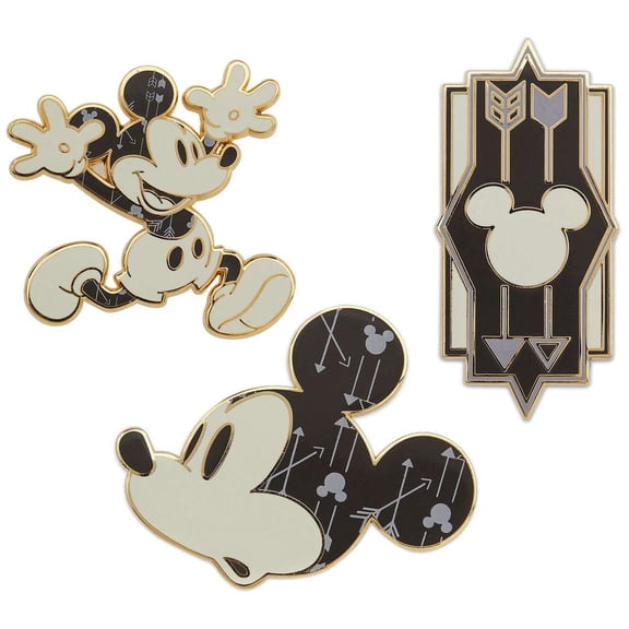 Disney Store Mickey Mouse Memories November Limited Pin Set New Sealed