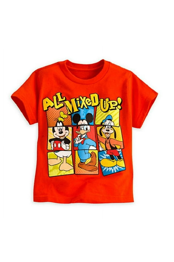 Mickey Mouse Short Sleeve Tee Boy Size 5/6