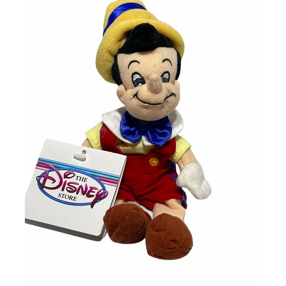Disney Store Mini Bean Bag Plush Toy - PINOCCHIO
