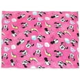 thumbnail image 1 of Disney Store Minnie Mouse Fleece Soft Throw Blanket, 1 of 3
