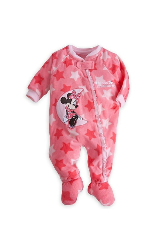Store Minnie Mouse Girl Footed Blanket Sleeper Pajama Size 18/24 Months