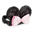 thumbnail image 1 of Disney Store Minnie Mouse Headband Ears Baby Pink Polka Dot Bow, 1 of 4