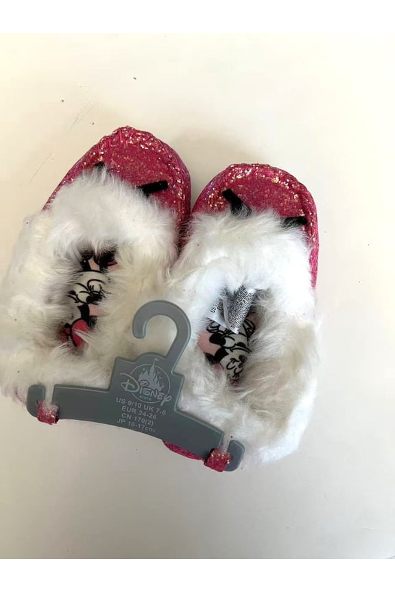 Store Minnie Mouse Plush Slipper Size 9/10
