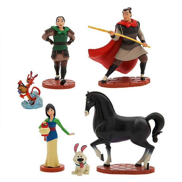 Disney Store Mulan Figure Play Set New with Box Walmart