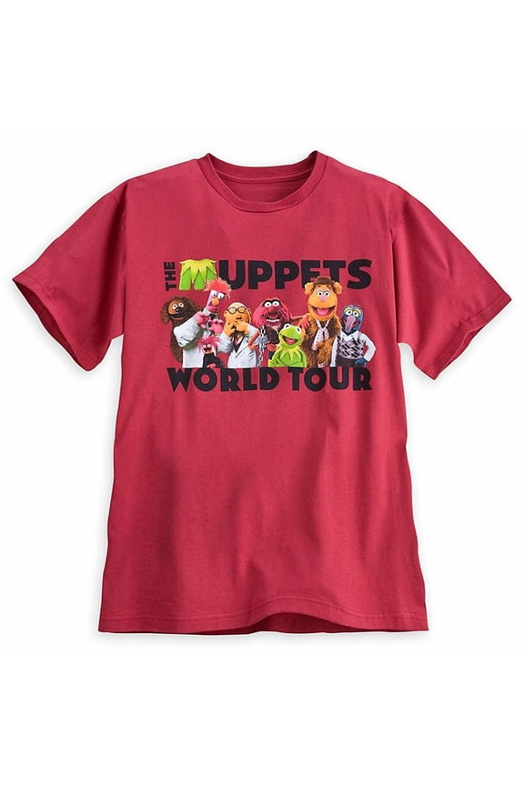 Store Muppets World Tour Short Sleeve T Shirt Men Size S