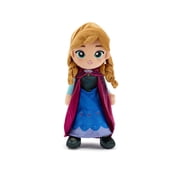 Disney Store Official Anna Plush Doll - Soft Plushy with Embroidered Features & Velour Cape - Princess Toys, Disney Dolls & Stuffed Animals- Frozen - 14 Inches