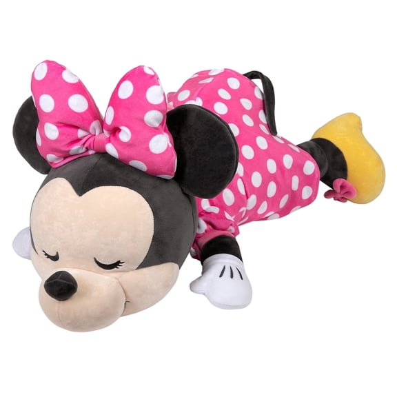 Disney Store Official Cuddleez Plush - Minnie Mouse - Big Plush - Super Soft & Huggable Toy for Fans & Kids of All Ages - Perfect Collectible Gift, Plushy