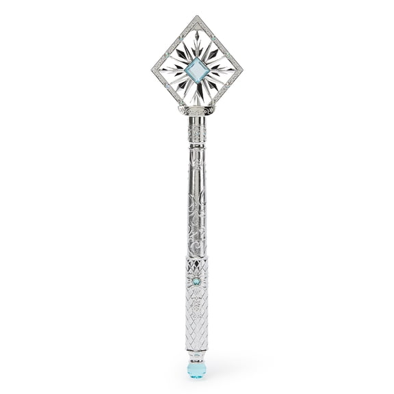 Disney Store Official Elsa Musical Light Up Princess Wand - Disney Princess Toys - Light Up Accessories for Cosplay Costumes and Pretend Play - Frozen Cosplay Accessory
