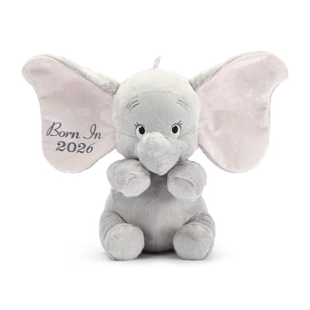 Disney Store Official My First Dumbo 2026 Plush - Stuffed Animals for Babies with Embroidered Features & Detailed Sculpting - Super Soft & Huggable Design - Cute Plushies for Baby- 11 Inches
