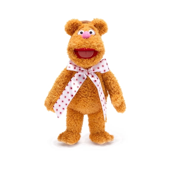 Disney Store Official Fozzie Bear Plush - 14 Inch The Muppets Show Collectible Stuffed Animal with Embroidered Features & Detailed Plush Sculpting - Disney Toys for Muppets Fans