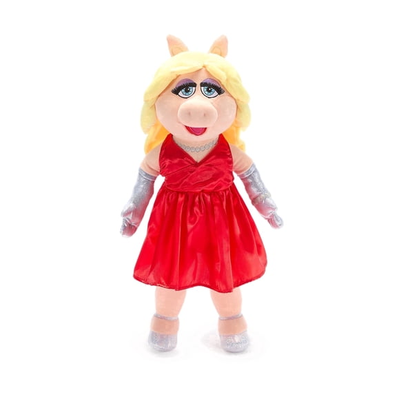 Disney Store Official Miss Piggy Plush - The Muppets Show Collectible Stuffed Animal with Embroidered Features & Detailed Plush Sculpting - Disney Toys for Muppets Fans - 18 Inches