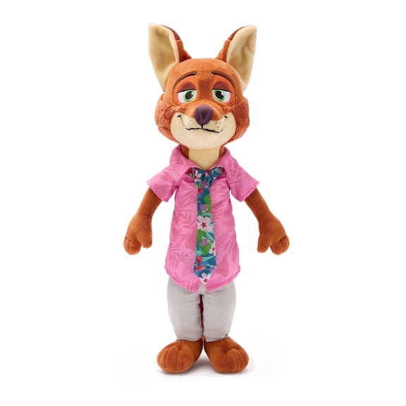 Disney Store Official Nick Wilde Plush - Zootopia 2 Toys for Girls and Boys- Cute Stuffed Animal with Detailed Plush Sculpting & Embroidered Details - Disney Plushy Toys for Kids - 17 Inches