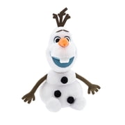 Disney Store Official Olaf Medium Soft Toy for Kids, Cuddly Character with Fuzzy Texture and Embroidered Details, Satin Tooth, Disney Plushy Suitable for All Ages
