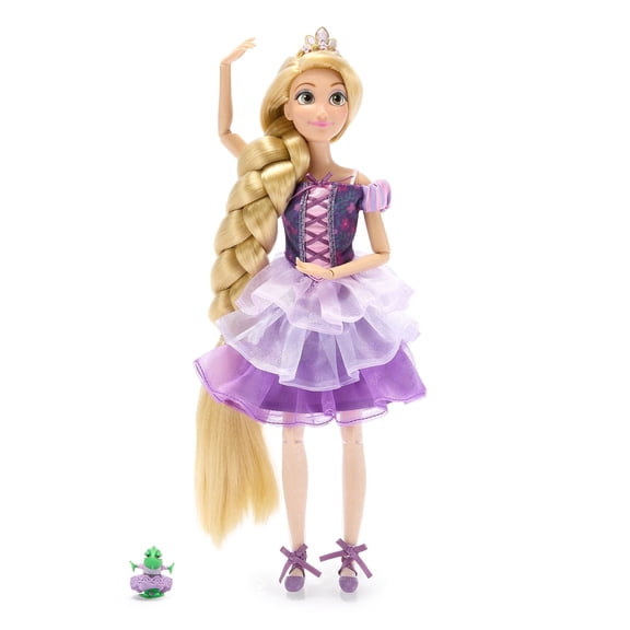 Disney Store Rapunzel Ballerina Doll, Disney Princess Fashion Doll, Tangled Doll, 11-Inch, Includes Brush & Accessories