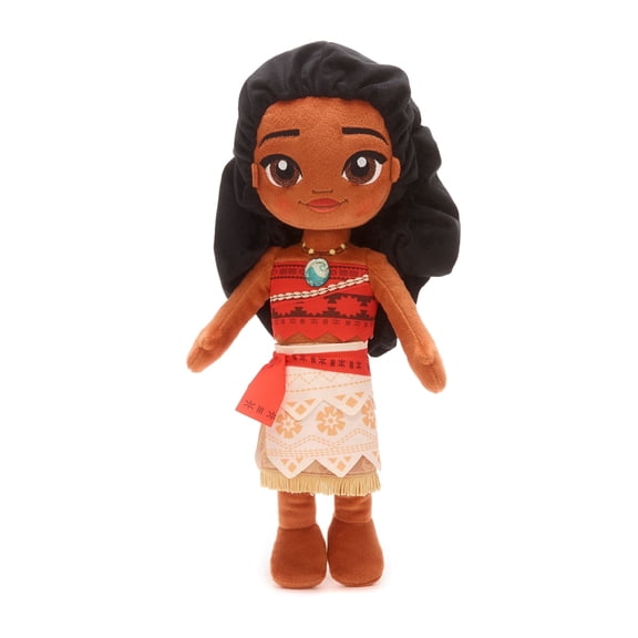 Disney Store Official Princess Plush Doll Moana - Disney Princess Dolls with Embroidered Features - Princess Toys for Girls - Disney Dolls & Stuffed Animals - 14 Inches