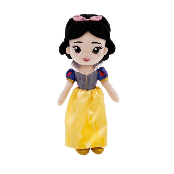 Disney Store Official Snow White Princess Plush Doll Medium 14 Inches, Disney Princess Dolls with Embroidered Features, Disney Plush Toys, Princess Toys for Girls