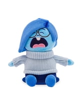 Disney Store Official Sadness Magnetic Shoulder Plush Stuffed Animal - Adorable Inside Out 2 Plushy Includes Magnetic Pad & Soft Fabrics - Perfect Plush Toys - Mini 6''