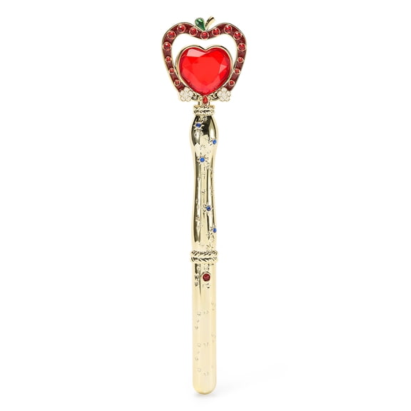 Disney Store Official Snow White Musical Light Up Princess Wand - Disney Princess Toys - Light Up Accessories for Cosplay Costumes and Pretend Play - Snow White and the Seven Dwarfs Cosplay Accessory