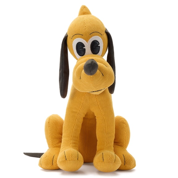 Disney Store Official Special Edition Pluto 95th Anniversary Plush Pluto Toy with Plush Sculpting & Embroidered Features - Fan Favorite Character & Mickey Mouse's Best Pal - 13 Inches