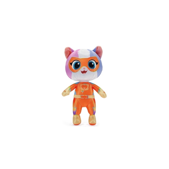 Disney Store Official SuperKitties Buddy Plush - Detailed Disney Stuffed Animals with Embroidered Features and Screen Art Elements, Part of SuperKitties Plushy Collection