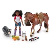 Disney Store Official Toy Story 5 Blaze Doll Set  Includes Blaze Manoukian, Her Horse Daffodil, Jessie, Bullseye, and More! Doll and Accessory Toy Set for Fans of Pretend Play Dolls and Disney Toys