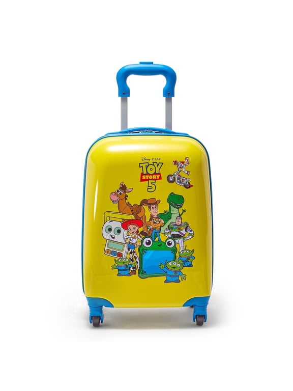 Official Toy Story 5 Rolling Hard Shell Luggage for Kids