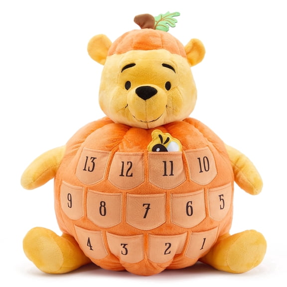 Disney Store Official Winnie the Pooh Plush Halloween Countdown Calendar Large 17''