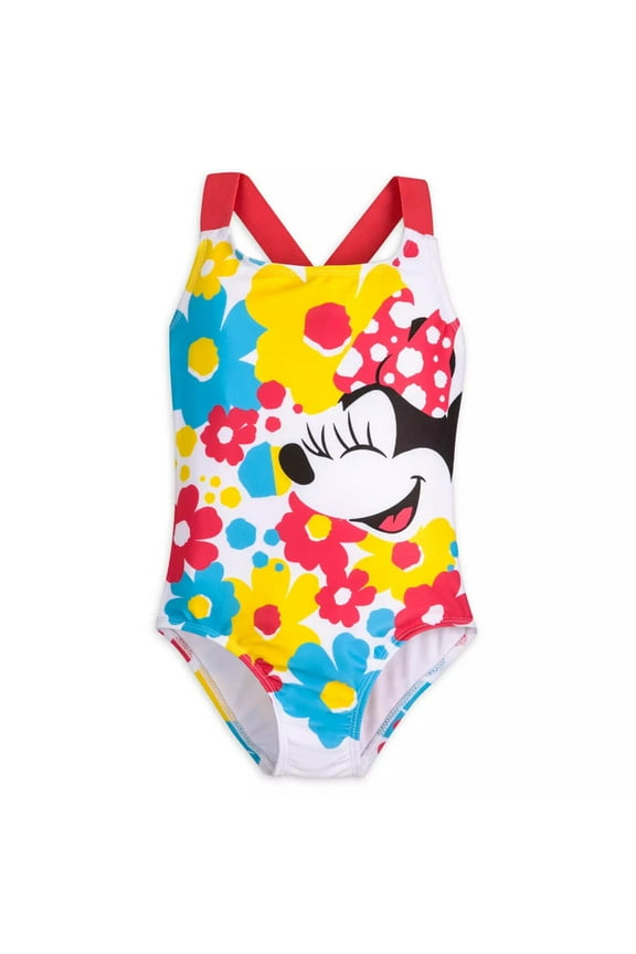 Store One Piece Minnie Mouse Swimsuit Girl Size 7/8